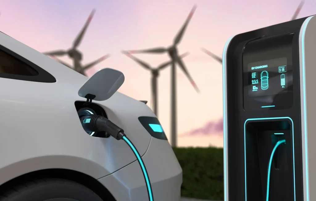 Elektrische auto laden
